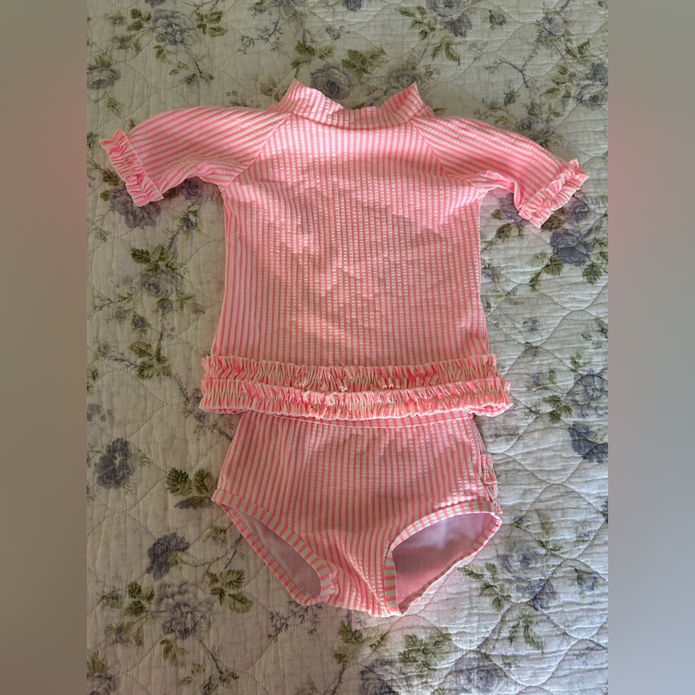 Ruffle  butts Swimsuit Set